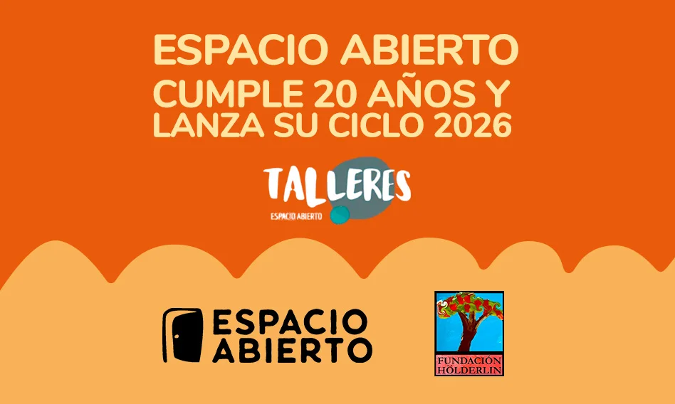 Espacio Abierto celebra 20 años en José de la Quintana con talleres, arte comunitario y propuestas culturales para todas las edades en el ciclo 2026.